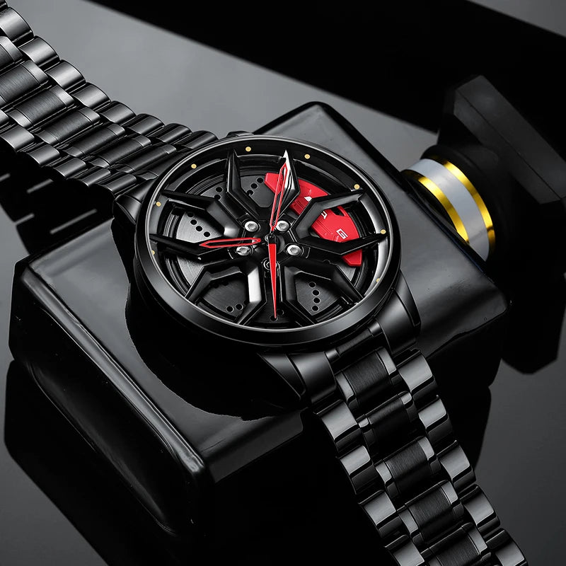 Original 3D Official Rim Watch High Quality Wholesale Wheel Watches Quartz Waterproof Wrist Car Wheel Watch AMG S550